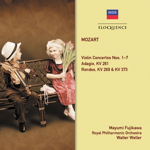 Обложка для Mayumi Fujikawa, Royal Philharmonic Orchestra, Walter Weller - Mozart: Violin Concerto No. 4 in D, K.218 - 1. Allegro