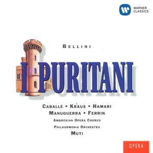 Обложка для Riccardo Muti/Alfredo Kraus/Ambrosian Opera Chorus/Philharmonia Orchestra/John McCarthy - Bellini: I puritani, Act 3: Qual suon! Alcun s'appressa! (Arturo/Coro)