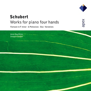 Обложка для Anne Queffélec feat. Imogen Cooper - Schubert: 6 Polonaises for Piano Four-Hands, Op. 61, D. 824: No. 3 in B-Flat Major