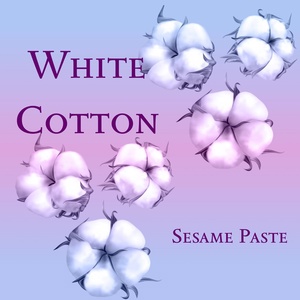 Обложка для Sesame Paste - White Cotton