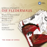 Обложка для Herbert von Karajan/Philharmonia Orchestra - Die Fledermaus (1999 Digital Remaster), Act III: Entreakt