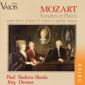 Обложка для Paul Badura-Skoda, Jörg Demus - Andante con variazoni pour quatre mains in G Major, K. 501
