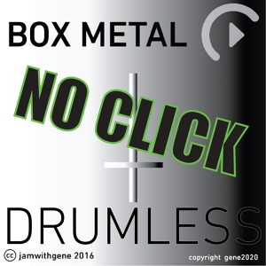 Обложка для Gene2020 - Drumless Metal Backing Track (No Click) - BPM 120 - C Major