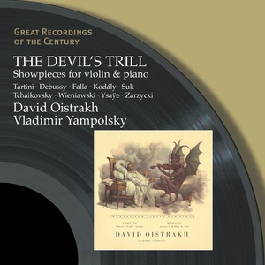 Обложка для David Oistrakh/Vladimir Yampolsky - Three Hungarian Folksongs