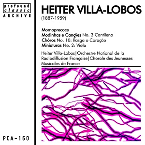 Обложка для Orchestre National de la Radiodiffusion Française, Heitor Villa-Lobos - Momoprecoce