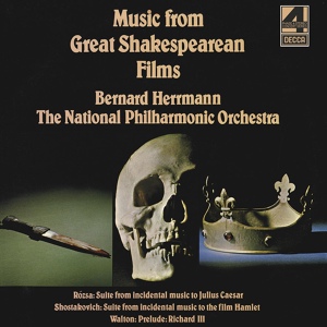 Обложка для National Philharmonic Orchestra, Bernard Herrmann - Shostakovich: "Hamlet" - music from the film - The Arrival And Scene Of The Players