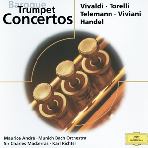 Обложка для Maurice André, Daniele Artur, Orchestre De Chambre De Rouen, Albert Beaucamp - Vivaldi: Concerto for Trumpet and Violin in B flat - 2. Largo