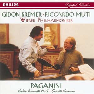 Обложка для Gidon Kremer, Wiener Philharmoniker, Riccardo Muti - Paganini: Suonata Varsavia - 2. Recitativo (Sostenuto - Allegro)