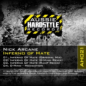 Обложка для Nick Arcane - Inferno of Hate (Original Mix)
