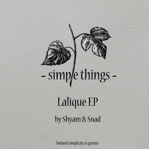 Обложка для Shyam & Snad - Lalique