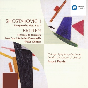 Обложка для André Previn - Shostakovich: Symphony No. 4 in C Minor, Op. 43: III. Largo - Allegro