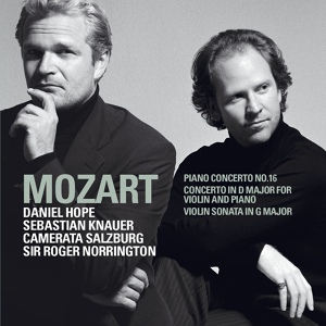 Обложка для Daniel Hope feat. Sebastian Knauer - Mozart: Violin Sonata No. 27 in G Major, K. 379: I. Adagio - Allegro