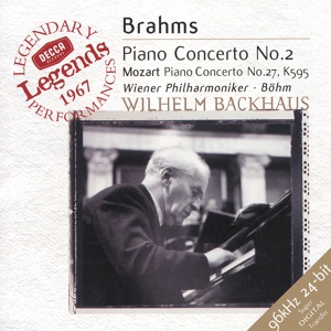 Обложка для Wilhelm Backhaus, Wiener Philharmoniker, Karl Böhm - Brahms: Piano Concerto No. 2 in B-Flat Major, Op. 83 - 2. Allegro appassionato