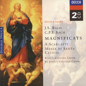 Обложка для Choir of King's College, Cambridge, Academy of St Martin in the Fields, Philip Ledger - J.S. Bach: Magnificat in D Major, BWV 243 - Chorus: "Magnificat"