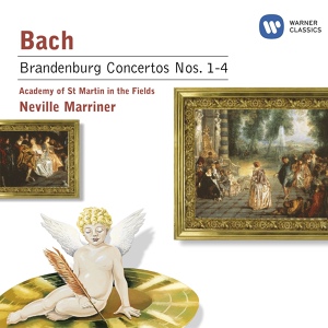Обложка для Sir Neville Marriner, Academy of St Martin in the Fields feat. George Malcolm - Bach, JS: Brandenburg Concerto No. 1 in F Major, BWV 1046: IV. Menuetto. Trio I - Polacca - Trio II