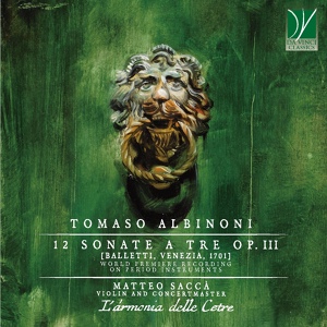 Обложка для L'armonia delle Cetre, Matteo Saccà - 12 Sonate a tre - Sonata X in E Major, Op. 3: II. Allemanda, Presto