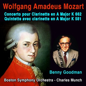 Обложка для Wolfgang Amadeus Mozart - Quintette avec clarinette en A Major, K. 581: Menuetto