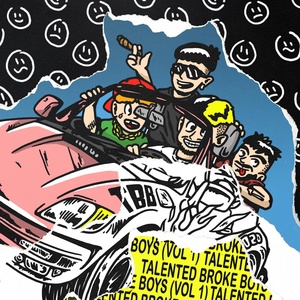 Обложка для Talented Broke Boys feat. Ill Quentin, Leston - Freezer