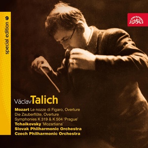 Обложка для Czech Philharmonic Orchestra, Václav Talich - Symphony No. 38 "Prague" in D Major, K. 504: I. Adagio - Allegro