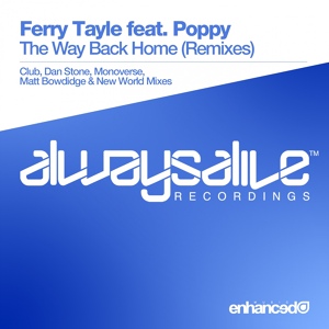 Обложка для Ferry Tayle feat. Poppy - The Way Back Home
