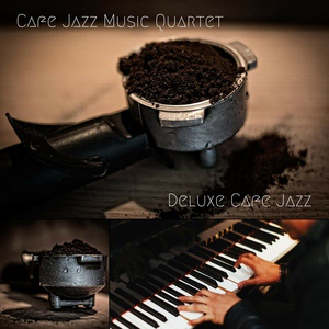 Обложка для Cafe Jazz Music Quartet - Jazz for Calm Cosy New York Cafes