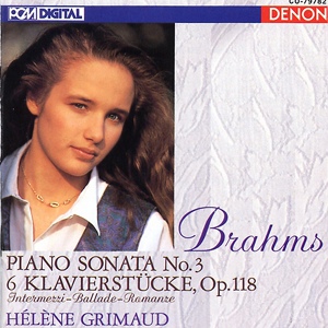 Обложка для Hélène Grimaud - Sonata For Piano No. 3 in F Minor, Op. 5: II. Andante espressivo