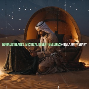 Обложка для @RelaxWithShaky - Nomadic Hearts: Mystical Desert Melodies