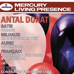 Обложка для Claude Françaix, London Symphony Orchestra, Antal Doráti - Françaix: Concertino for Piano and Orchestra - 3. Rondeau (Allegretto)